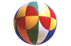 China Geometric patterns inflatable helium balloon supplier