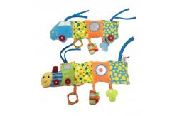 China 45cm 17.72in Interactive Pets Train Plush Toy ROHS With Strings supplier