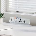 Boente eu power plug table clamp mount outlet / movable desk socket mounting tabletop socket for sale