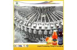 China PET / Plastic Bottle Juice Filling Machine , Automatic Rotary Juice Filling Equipment supplier