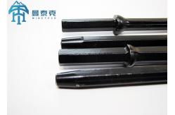 China 7 11 12 Degree Tapered Drill Rod Rock Tools Hexagonal For Quarrying supplier
