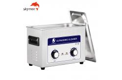 China Mechanical Panel Benchtop Ultrasonic Cleaner 180W 4.5L Portable Auto Parts supplier
