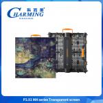 3840Hz LED Flexible Transparent Film Display 50000 Hours Life Span for sale