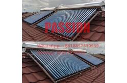 China Indirect Circulation Solar Water Heater Roof Mounted Solar Water Heating System supplier