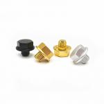 Custom External Hexagonal Aluminum Screw 6063 Automobile Hub Screw Crown Processing for sale