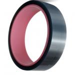 50Hz Solvent Resistant Vivid Black Polyimide Tape For Screen Printing Technology for sale