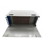 Rack Mount ODF 72 Cores Fiber Optic Patch Panel For Telecommunications for sale