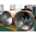 Diameter 100-800mm Copper Mould Tube For CCM Thick Durable Use In Continuous Casting Machine for sale