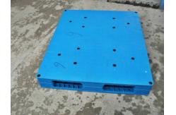 China Durable Blue Reusable Plastic Pallets With Virgin HDPE / Recycled PP supplier