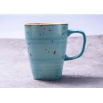 Odorless 320cc 400cc Stoneware 12 Oz Porcelain Coffee Mugs