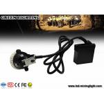 Rechargeable Emergency Mining Cap LED Lamp , 1.11W 300mA Mining Headlamp