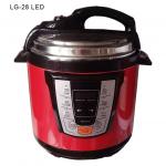 LG-28 5L 6L Electric Pressure Cooker Intelligent Built In Smart Programs LCD Display for sale