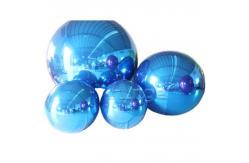 China Party Inflatable Advertising Balloons Round Inflatable Mirror Balloon Silver supplier