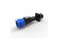 China Chassis 4 Pin Speaker Male Connector Plastic D Shape Latch Lock supplier