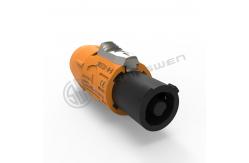 China Stable Plastic Waterproof Power Connector Industrial Male Powercon supplier