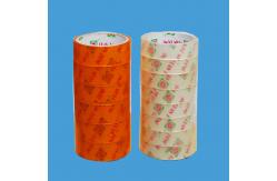 China custom sticky water-based BOPP Stationery Tape for office sealing supplier