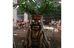 China Theme Park Garden Animatronic Plant Talking Tree Sunproof supplier