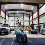 Industrial Prefabricated Steel Structure Aircraft Hangar Rapid assembly for sale