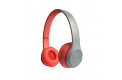 China ROHS Bluetooth Foldable Headset Lovely Design LED Stereo Wireless Headphone supplier