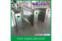 China Intelligent Flap Barrier with 304 Stainless Steel Housing and Fast Speed supplier