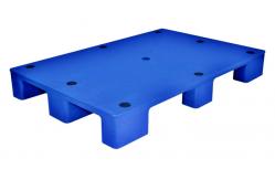 China Durable / Light Weight Recycled Plastic Pallets For Logistic , Blue / Red supplier