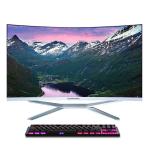 23.6inch All-in-one Gaming PC with Curved Screen and No CD ROM Optical Drive Black for sale