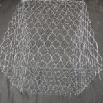 2.7mm Wire 80x100mm Hole Galvanized Gabion Wall Baskets for sale