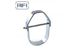 China 4 Inch Metal Conduit Clamp Electro Galvanized Heavey Duty Conduit Clevis Hanger supplier