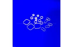 China Transparent Frosted Stone Step Quartz Glass Sheet supplier