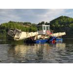 Full Auotamatic 5 CBM Aquatic Weed Harvester For River Cleaning