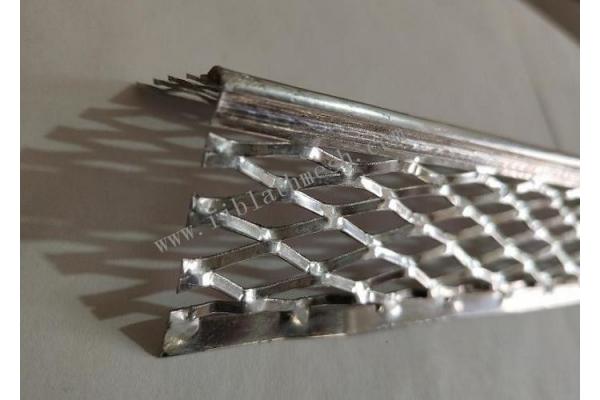 32mm Wing Aluminium Plaster Beading With ReinfoLengthrce Edge 3.0M