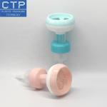 Custom Tube Flower Foam Pump Dispenser By CTP Bulk Packed With Free Sample