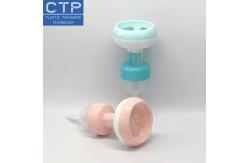 China Custom Tube Flower Foam Pump Dispenser By CTP Bulk Packed With Free Sample supplier