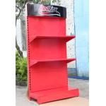 Bright Red TUV Approve Tool Rack Pegboard , Peg Display Rack For Retail Store for sale