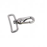Square Type Bolt Snap Hook 50mm Zinc Alloy Diecast Nickel Plated for sale