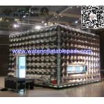 Indoor Sliver Inflatable Event Tent , Market  Large Inflatable Tent