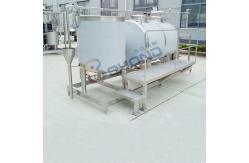 China Single Circuit Dairy Processing CIP Washing System Machine supplier
