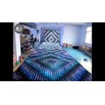 IP65 Waterproof Dj 3d Led Dance Floor Light Up Dance Floor For Wedding Decorations for sale