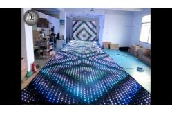 China Customizable Design P3 LED Dance Floor Tiles Sturdy Interactive Screen supplier