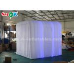 Inflatable Party Tent 2.5*2.3*2.2m Inflatable LED Photo Booth For Advertising CE SGS ROHS for sale
