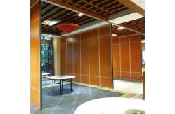 China Folding Sliding Aluminum System Movable Partition Wall For Conference Room supplier