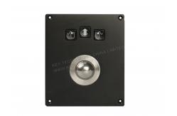 China Water Resistant Industrial Trackball Pointing Device With Top Panel Mounting supplier