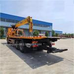 Shacman 16 Tons Wrecker With  14 Tons Crane   Blockroad Broken Car  With Crane