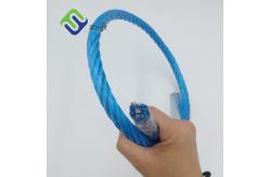 China Playground Net Polyester Combination Rope 12mm 1 Strand Anti UV supplier