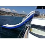 Inflatable Water Sports And Inflatable Boat Slide For Water Amusment Games