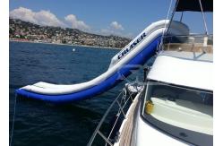 China Inflatable Water Sports And Inflatable Boat Slide For Water Amusment Games supplier