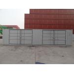 40 High Cube Open Side Container , Insulated Shipping Container Double Swing Door