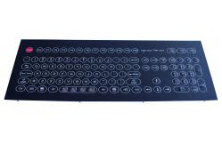 China Compact IP65 waterproof Industrial Membrane Keyboard / washable computer keyboard supplier