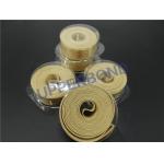 Cigarette Transfer Conveyor Belt High Intensity Yellow Aramid Garniture Tape for sale