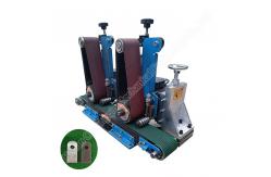 China Semi-Automatic Metal Polishing Machine Deburring Sheet Edge Metal Plane Polishing Machine supplier
